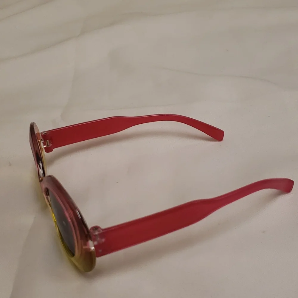 Sparkle Children Sunglasses Pink & Yellow Girl Kids OS NWOT